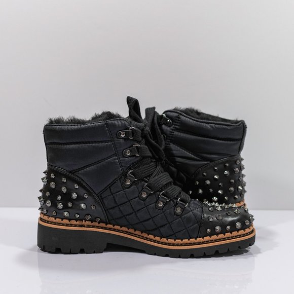 Sam Edelman Bren Leather Nylon Boots - Picture 6 of 9